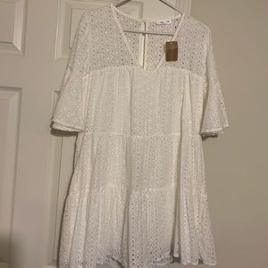 Vestique white dress